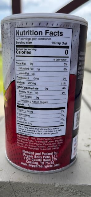 Pepper Belly Pete 8 oz 2 pack s Flavor-Time Southern Seasoning
