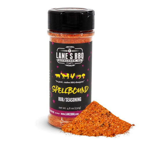 Lane's Spellbound Pork Rub Seasoning - All-Natural BBQ Rib Rub, Premium Butt Rub, Sweet BBQ Rubs, 4.6 Oz