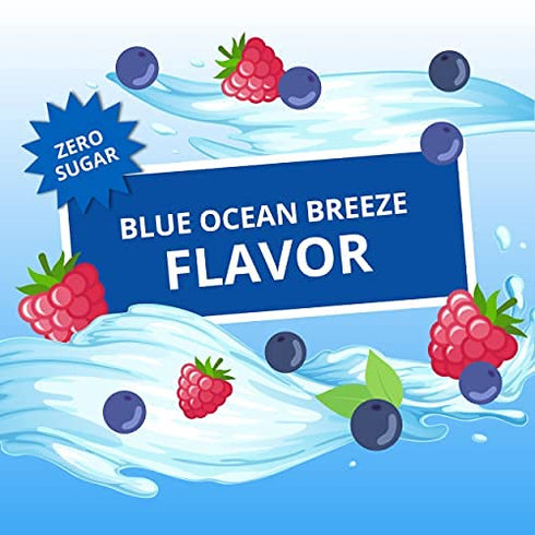 10 (Pack 12) Wyler's Light Island Punch, Blue Ocean Breeze, CT