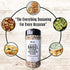 Everything Bagel Seasoning Blend Original XL 10 Ounce Jar, Delicious Blend of Sea Salt, Spices, Dried Garlic & Onion