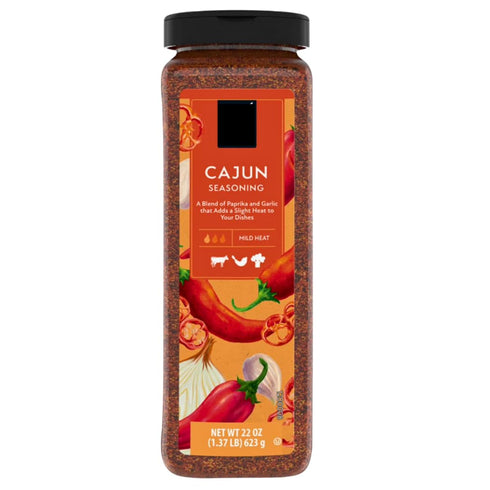 Generic M Mark Cajun Seasoning, 22 Ounce Authentic Louisiana Style Dry Rub &