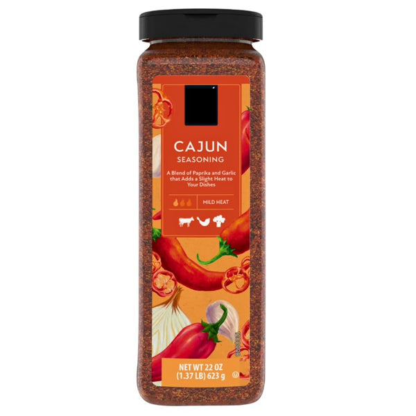 Generic M Mark Cajun Seasoning, 22 Ounce Authentic Louisiana Style Dry Rub &