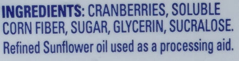 43 oz. 2 Pack Ocean Spray YTEHYT Reduced Sugar Craisins Dried Cranberries