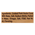 Country 12 oz Backroad Fully Cooked Boneless USA Made Pickled Cured Pork Hocks, Jar