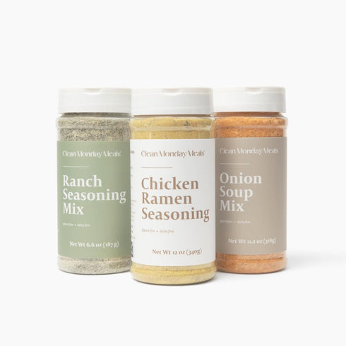 Clean Monday Meals Mix Variety Pack | Dairy Free & Gluten Free