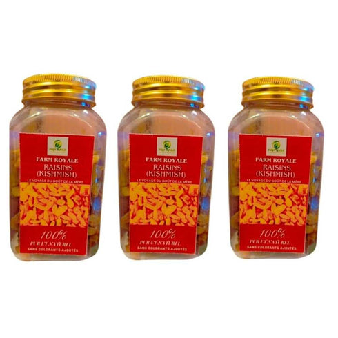 Farm Royale Green kishmish -750GM (3 * 250 GM) ||100% Pure and