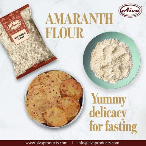 4 LB, Aiva Rajgara Flour | Amaranth Flour (Atta) - Amaranth Powder Ideal for Baking Thickening, Flatbreads