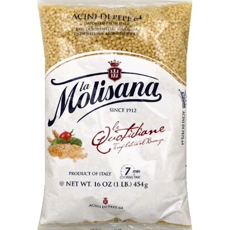 La Molisana - Imported Italian Acini di Pepe Pastina N. 64, (4)- 16 oz.