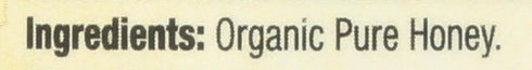 18 GloryBee Clover Blossom Raw Organic Honey, Ounce