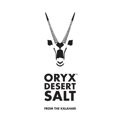 3.52 oz Oryx Smoked Desert Salt Grinder Refillable Sea-salt Alternative - Ceramic Mill for Coarse Kosher Mineral Smoked