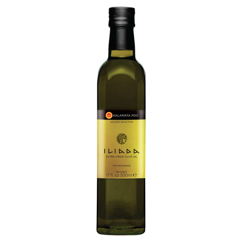 Iliada Kalamata PDO Extra Virgin Olive Oil, 500mL | Multi-Awarded | Single