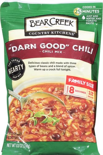 8.8 Bear Creek Soup Mix, Darn Good Chili, Ounce