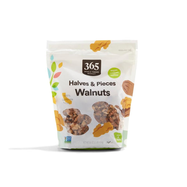 365 by Whole Foods Market, Walnut Halves & Pieces, 16 Ounce