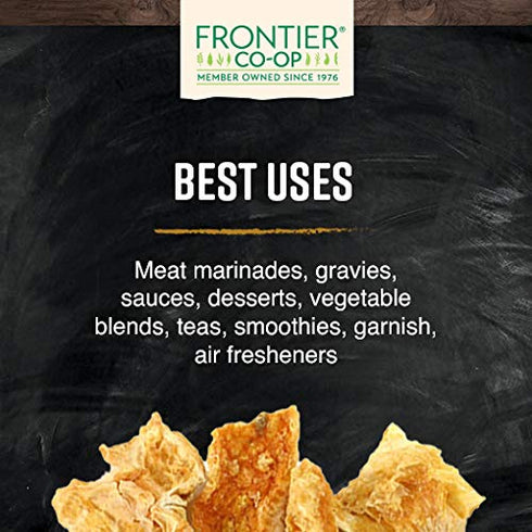1 lb Frontier Co-op Organic Bulk Orange Peel