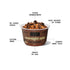 5oz MUSH Overnight Oats - Dark Chocolate - Good Source of Fiber, Non-GMO, Dairy Free, Gluten Free