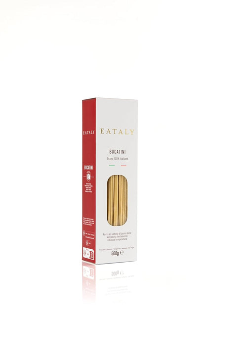 Pack- 3-500g (17 oz.) 1 Eataly Roman Style Pastas Bundle Bucatini, Super Spaghettoni & Rigatoni, Boxes- Each