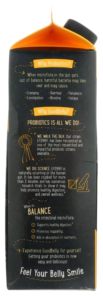 32 oz GoodBelly Mango Probiotic Juice