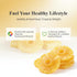 JKPDAMZ 2 Pounds Candied Pineapple Rings, Dried Pineapple Slices, Sweet and Sour, All Natural Vegan Dairy Free