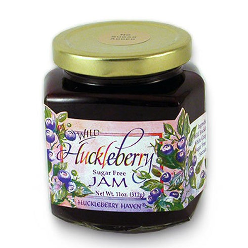 Made in Oregon Huckleberry Haven Sugar Free Huckleberry Jam 11 oz.