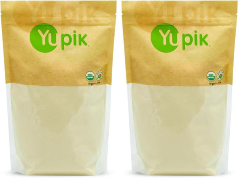 Yupik Organic Millet Flour, 2.2 lb, Gluten-Free, Non-GMO, Kosher, Vegan, Raw, Salt-Free,