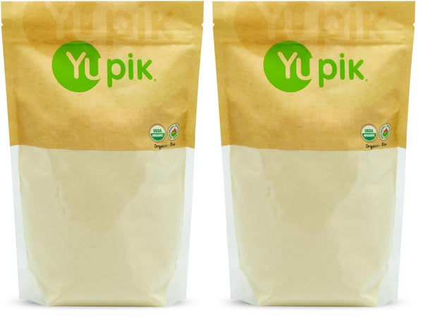 Yupik Organic Millet Flour, 2.2 lb, Gluten-Free, Non-GMO, Kosher, Vegan, Raw, Salt-Free,