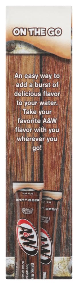 FCV Packets 1 (6 A&W Root Beer Caffeine/Sugar Free Classic On-the-Go Drink Mix - Box pks)