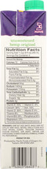 32 oz 2 Pacific Natural Foods All Natural Hemp Non-Dairy Beverage Unsweetened Original -- fl - pc