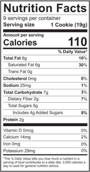 Emmy's 6 oz (Pack 2) Organics, Coconut Cookies - Peanut Butter, of | Gluten-Free Organic Cookies, Vegan, Paleo-Friendly