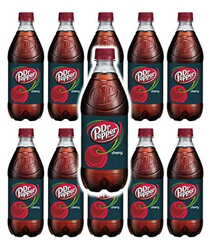 Variety Pack Doctor Pepper Cherry 20oz Soda Bottles (Pack of 12, Total of 240