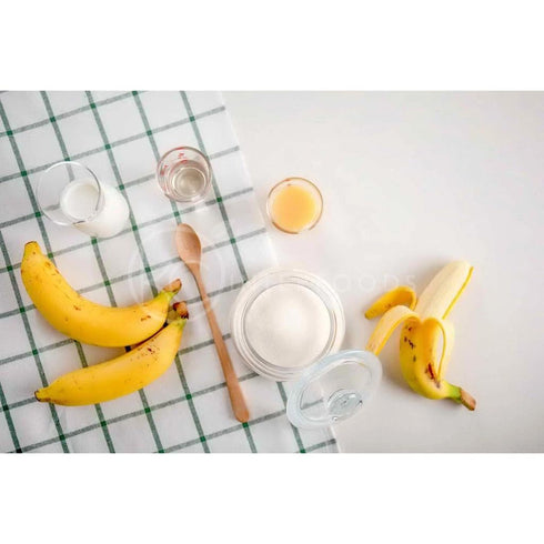 Generic 500g Creamy Banana Milk Powder Instant Banana Flavored Drink Mix Ideal for Smoothies, Shakes, and Baking