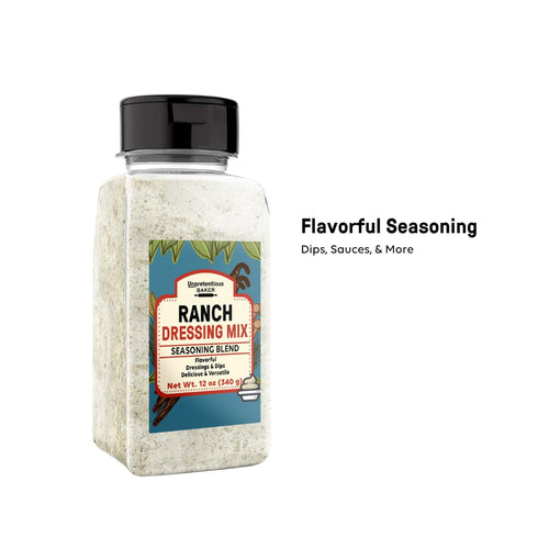 Unpretentious Ranch Dressing Mix, 12 oz, Dips & Dressings, Powder Mix