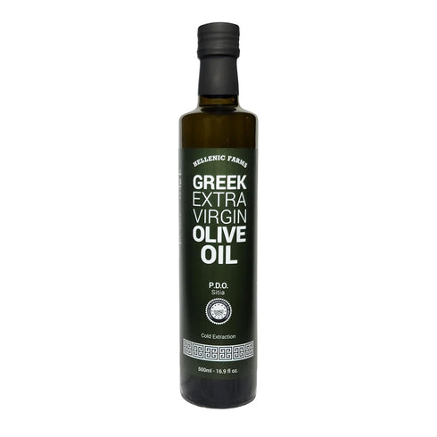 3-pack Hellenic Farms Greek Extra Virgin Olive Oil, plus Greek Roasted Red Peppers, plus Greek Green Pepporoncini