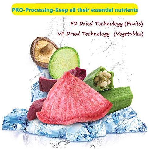 YRS frozen 125g) Freeze-Dried Fruit Crispy Fresh Healthy Snacks Food Vegetables Banana Jelly Fruit mixed Strawberry