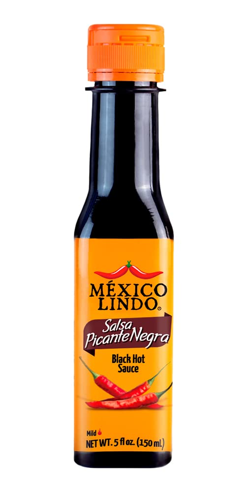Mexico Lindo Picante Negra Hot Sauce | Light & Spicy | 8,400