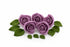 Global Sugar Art 14-Piece Wedding Cake Decorations Premium, Realistic Lavender Sugar Flower