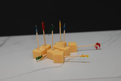 Theatre House Fake Mixed Cheddar Cheese Cubes