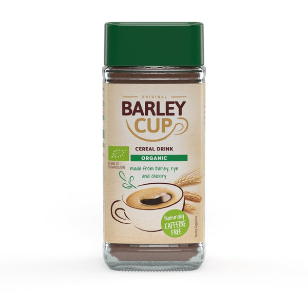 Barleycup Organic Instant Cereal Coffee Drink, 100 GR