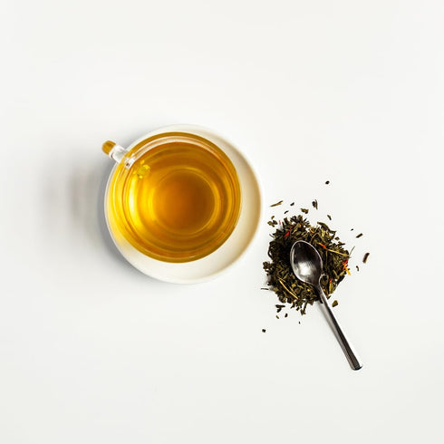 16 Organic Positively Tea Company, Green Tangerine, Green Tea, Loose Leaf, Ounce