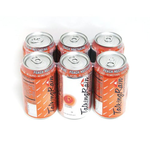 Talking Rain 12-Ounce (Pack 24) TalkingRain Sparkling Essence Talkingrain Sparkling Essence Peach Nectarine, Cans