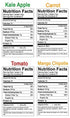 (Four-Pack) Pack Apple Kale & Mango Chipotle Sandwich Wraps Variety of Plant-Based, Gluten-Free, Low-Carb Wraps Vegan