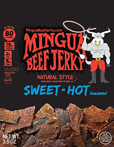 Pack 4 Mingua Beef Jerky - Fun Bags