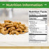 Lb. Sincerely Nuts Whole Cashews Roasted and Salted | Two Bag | Deluxe Kosher Snack Food | Healthy Source of Protein