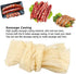 YuanHolumid Frozen Brown Edible Drying Sausage Casing for Flavorous Homemade Sausages Ham Sausage Casing Tube