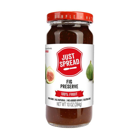 JUST SPREAD 100% Fruit Preserve | Made with Real Fruit Pieces & Only 4