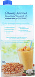 Blue Diamond 32 oz (Pack 3) Breeze Unsweetened Almond Milk & Coconut Milk Blend, Vanilla fl