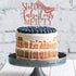Rose Gold Still Fabulous at Fifty Cake Topper, Happy 50th Birthday Decoration for Party