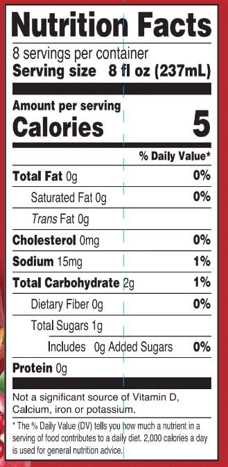 5 64 Oz (Pack 8) Langers Calorie Pomegranate Juice Cocktail, Fl