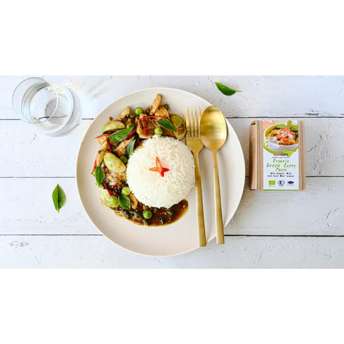 Generic 100g Thai Green Curry Paste with Coconut Cream - Ready-to-Cook Base for Aromatic Thai Curry Soup