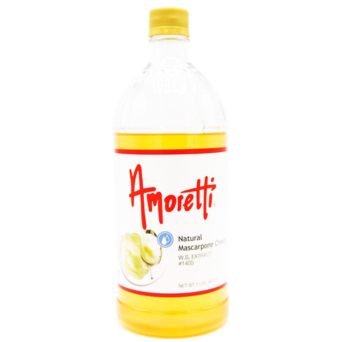 2 oz Amoretti - Natural Mascarpone Cheese Extract Water Soluble - Highly Concentrated & Perfect For Pastry, Savory