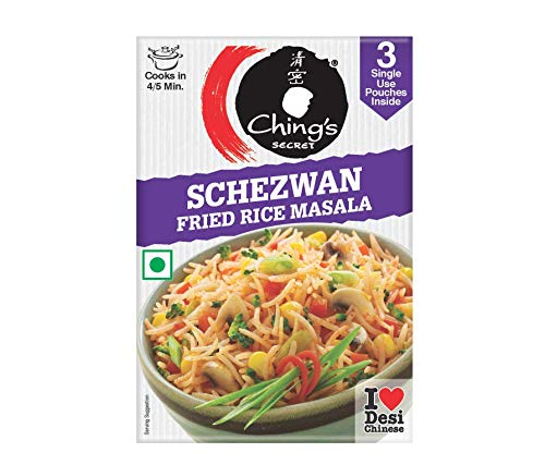 CHING'S Secret Schezwan Fried Rice Masala Pouch, 60 g